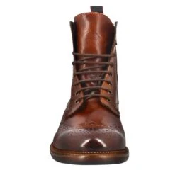 Candy Amphibians For Men In Washed Leather In Dark Tan Colour -Shoes Store Anfibi candy da uomo in pelle 373401CANDYCUOIOSCURO 3