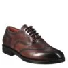 Women's Brogue Effect Brogue Shoes In Burgundy Leather -Shoes Store Francesina brogue da 20donna in 20pelle 11663BORDO 2