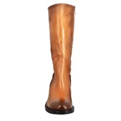 Women's Calf-high Diver Boot With Heel In Washed Leather In Dark Tan Colour 11 Women's Calf-high Diver Boot With Heel In Washed Leather In Dark Tan Colour -Shoes Store Stivale diver da donna con tacco in pelle colore cuoio scuro 263827DIVERCUOIO2 3