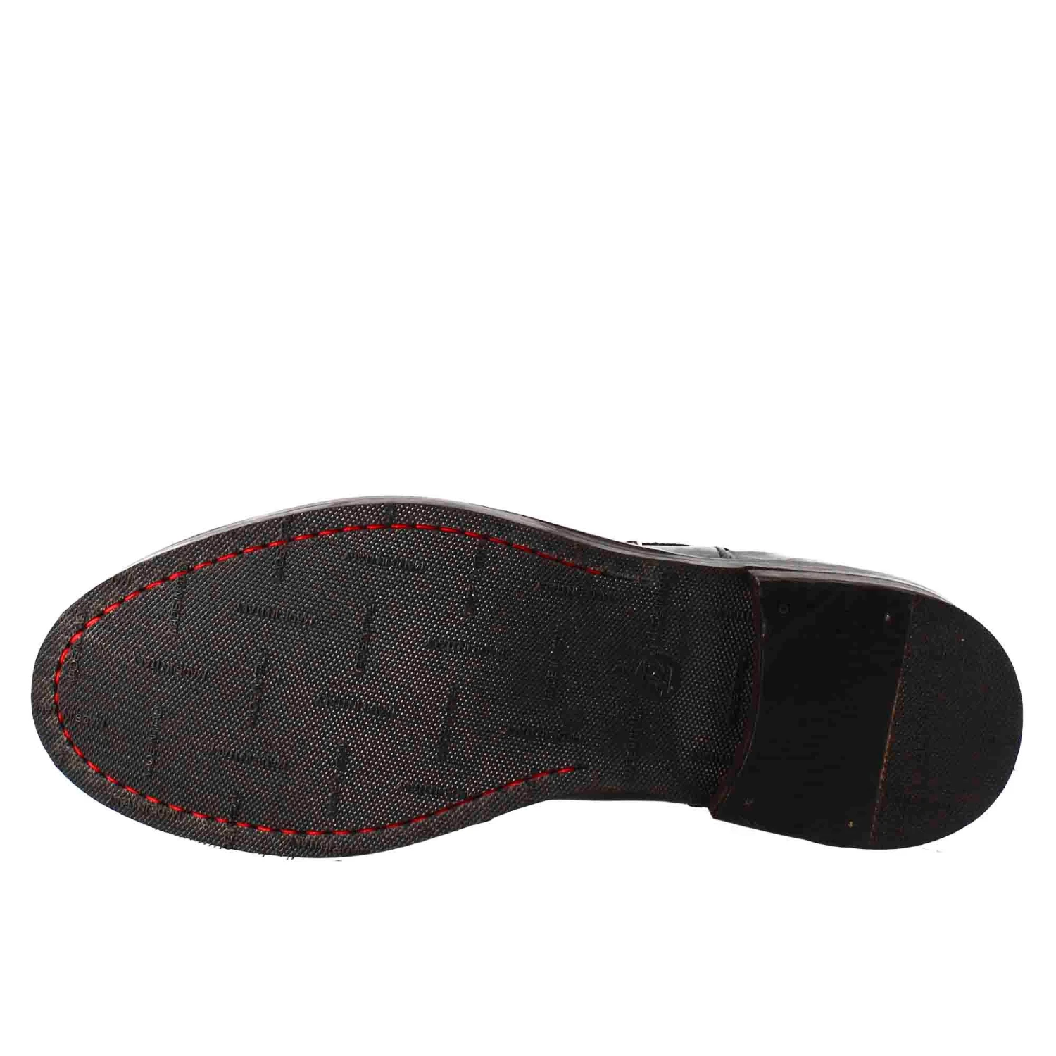 Stivaletto Chelsea Diver Da Uomo In Pelle Lavata Colore Nero 7 Stivaletto Chelsea Diver Da Uomo In Pelle Lavata Colore Nero - Image 5