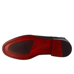 Men's Chelsea Boot In Black Leather With Elastic -Shoes Store Stivaletto chelsea liscio da uomo 11601nero 6