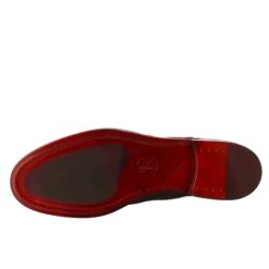 Women's Chelsea Boot With Brogue Details In Burgundy Leather -Shoes Store Stivaletto da donna chelsea con dettagli brogue 11666BORDO 6