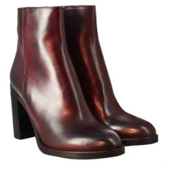 Stivaletto Da Donna Liscio Con Tacco Alto In Pelle Bordeaux 15 Stivaletto Da Donna Liscio Con Tacco Alto In Pelle Bordeaux -Shoes Store Stivaletto da donna liscio con tacco alto in pelle 8559bordeaux 7