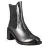 Women's Diver Chelsea Boot With Heel In Black Washed Leather -Shoes Store Stivaletto diver chelsea da donna con tacco colore nero 263825DIVERNERO 2