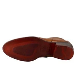 Smooth Women's Ankle Boot With Medium Heel In Light Brown Leather -Shoes Store Stivaletto in pelle liscia con tacco medio 10065siena 6