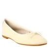 Light Beige Women's Ballet Flats In Smooth Leather -Shoes Store ballerine leggere da donna in pelle 7216nappabeige 2