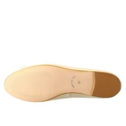 Light Beige Women's Ballet Flats In Smooth Leather -Shoes Store ballerine leggere da donna in pelle 7216nappabeige 6