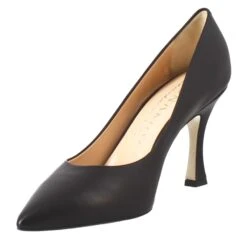 Women's Décolleté In Black Leather With Pointed Toe -Shoes Store de CC 81collete CC 81 tacco alto da donna in pelle 1607nero 4