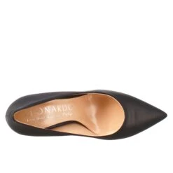 Women's Décolleté In Black Leather With Pointed Toe -Shoes Store de CC 81collete CC 81 tacco alto da donna in pelle 1607nero 5