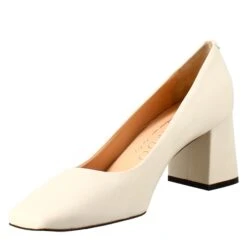 Women's Slingback Pumps In Beige Leather With Pointed Toe -Shoes Store de CC 81collette CC 81 slingback da donna in pelle 6516crema 4