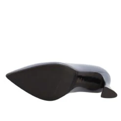 Pointed Toe Décolleté In Light Blue Leather -Shoes Store decollete donna pelle celeste 1606 7