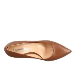 Decollete In Brown Vienna Leather -Shoes Store decollete donna pelle marrone 1606 6