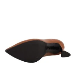 Decollete In Brown Vienna Leather -Shoes Store decollete donna pelle marrone 1606 7