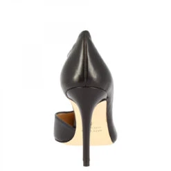 Women's Handmade Elegant Pointed Toe Pumps With High Heels In Black Nappa Leather -Shoes Store decolt C3 A8 a punta eleganti con tacco alto da donna fatte a mano in nappa nera cc404da9 aaa2 4856 ae16 d9e7c4120b33