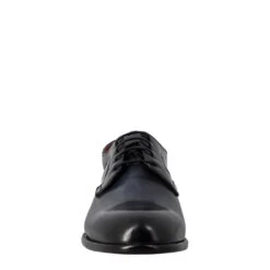 Elegant Blue Derby For Men In Smooth Leather -Shoes Store derby da uomo in pelle 11275blu 3