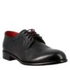 Elegant Black Derby For Men In Smooth Leather 2 Elegant Black Derby For Men In Smooth Leather -Shoes Store derby da uomo in pelle 11275nero 2