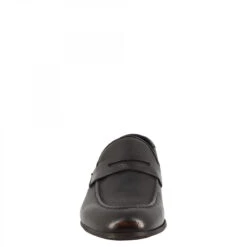 Men's Handmade Elegant Round Toe Loafers In Black LEATHER Calfskin -Shoes Store mocassini eleganti con punta arrotondata da uomo fatti a mano in pelle di vitello nera 10ad3005 cc18 4971 9da1 44e87ecfecbc