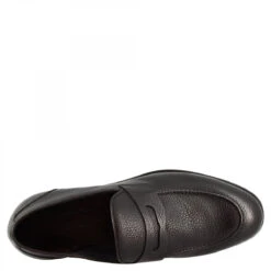 Men's Handmade Elegant Round Toe Loafers In Black LEATHER Calfskin -Shoes Store mocassini eleganti con punta arrotondata da uomo fatti a mano in pelle di vitello nera a40bf17c d54a 4e2e 9d30 3dc1b1252645