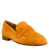 Women's Bag Moccasin In Orange Suede -Shoes Store mocassino da donna in camoscio 222flecce 2