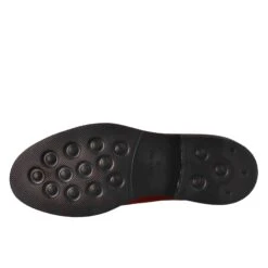 Paupa Women's Moccasin In Red Washed Leather -Shoes Store mocassino da donna in pelle colore rosso 3577328 papua chili oil 6