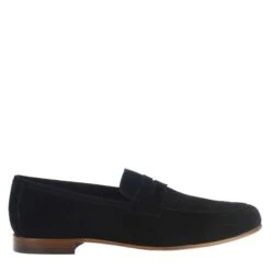 Black Suede Men's Pocket Style Loafer