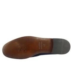 Blue Suede Men's Pocket Moccasin -Shoes Store mocassino dauomo in pelle scamosciata 07730notte 6