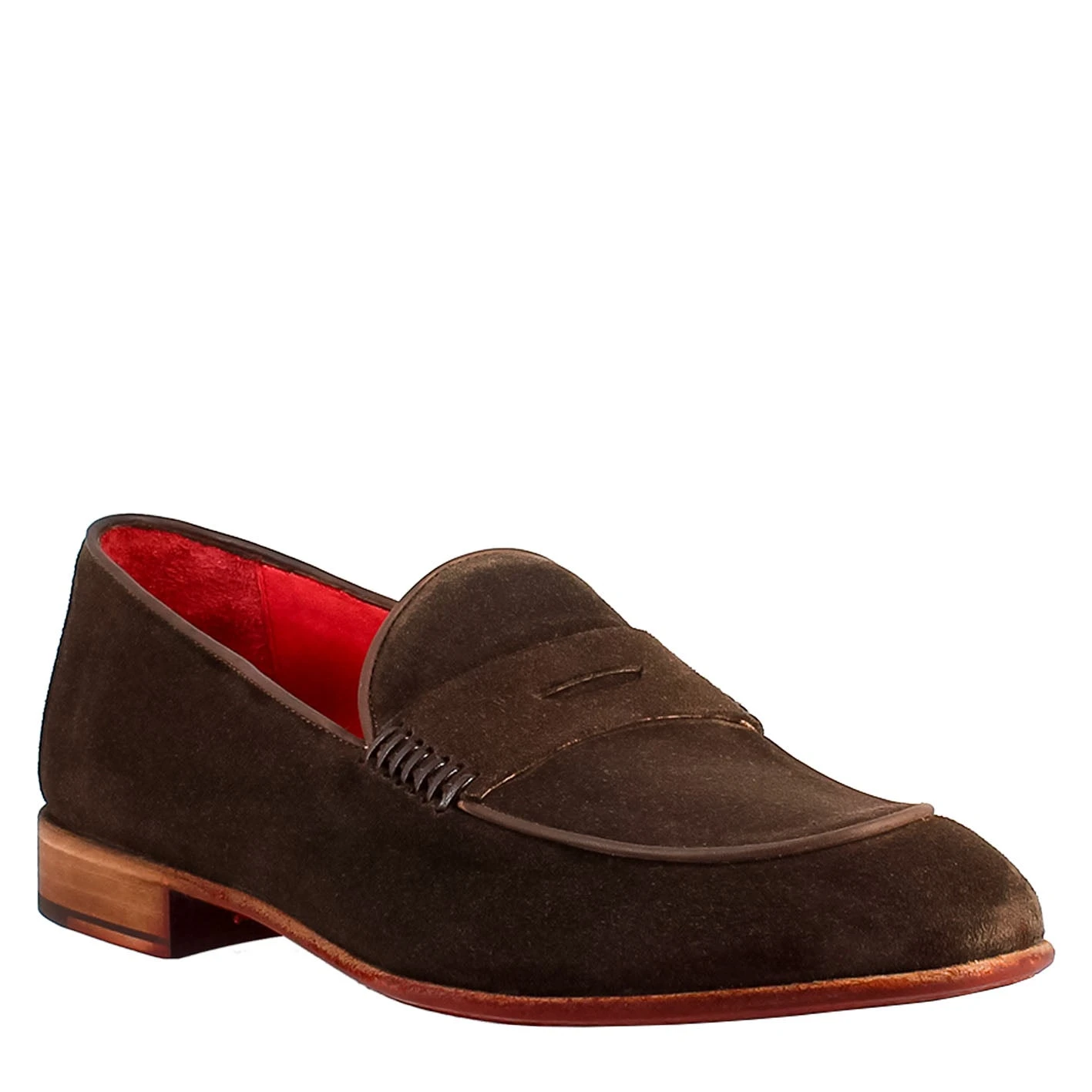 Elegant Brown Moccasin For Men In Suede Leather 3 Elegant Brown Moccasin For Men In Suede Leather
