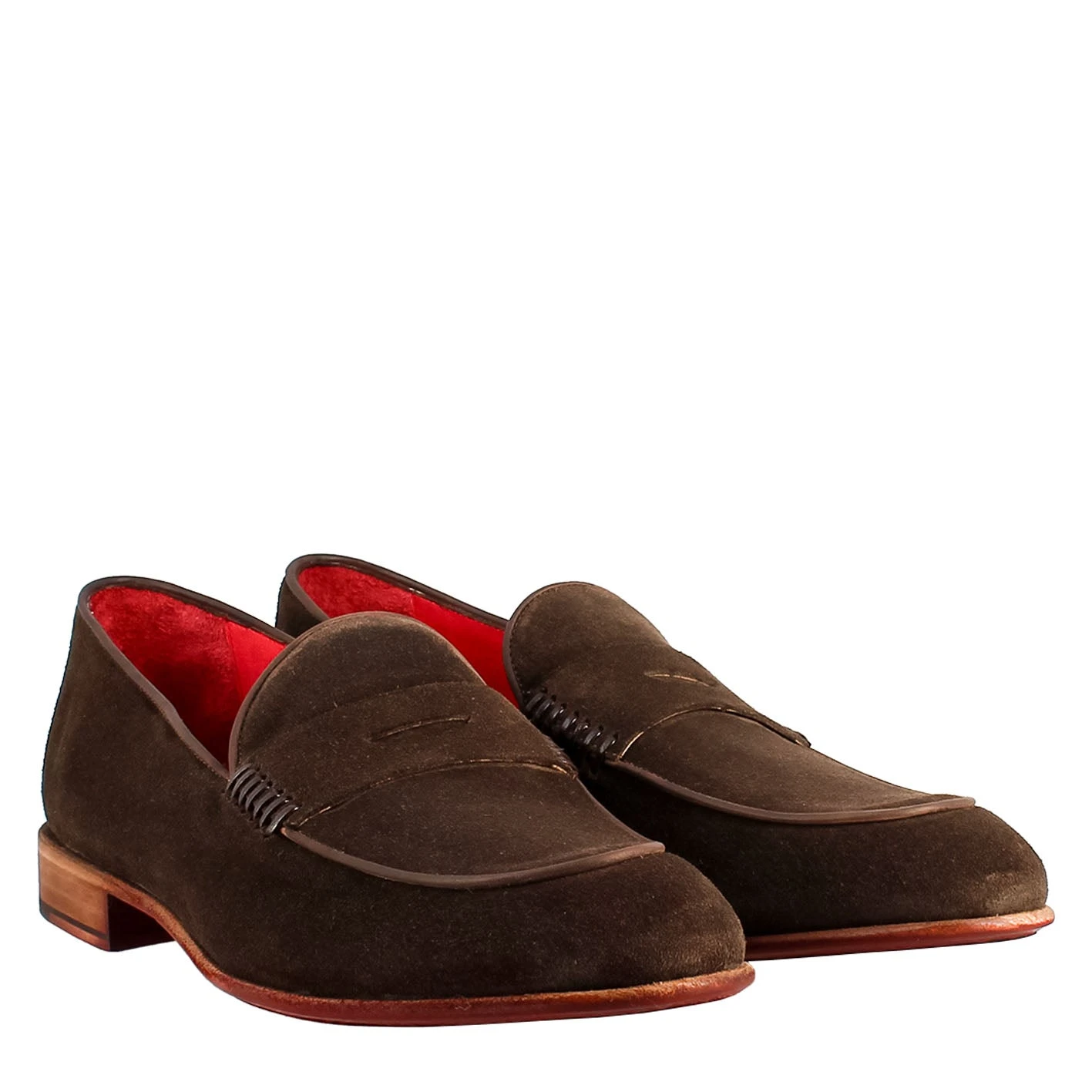 Elegant Brown Moccasin For Men In Suede Leather 9 Elegant Brown Moccasin For Men In Suede Leather - Image 7