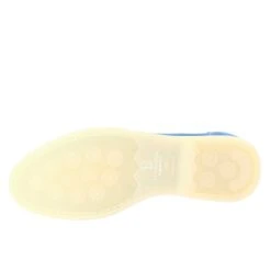 Flexible Women's Moccasin In Light Blue Suede -Shoes Store mocassino flessibile da donna scamosciato 11200celeste 6