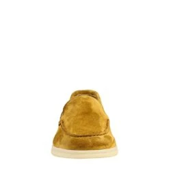 Flexible Women's Moccasin In Brown Suede -Shoes Store mocassino flessibile da 20donna 11200marracha 3