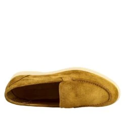 Flexible Women's Moccasin In Brown Suede -Shoes Store mocassino flessibile da 20donna 11200marracha 4