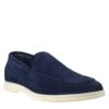 Elegant Blue Unlined Moccasin For Men In Suede -Shoes Store mocassino sfoderato da uomo in camoscio 11207blu 2