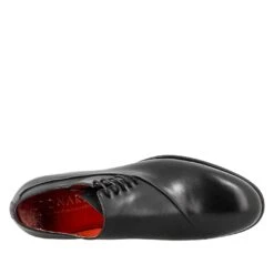 Men's Elegant Black Leather Oxford -Shoes Store oxford elegante da uomo in pelle 06885nero 5