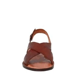 Ancient Roman Style Women's Arcadia Sandals In Brown Leather -Shoes Store sandali arcadia da donna stile romano in pelle 50329marrone 3