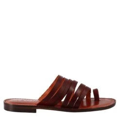 Shoes Store -Shoes Store sandali celestia da donna stile romano in pelle 50011marrone 1