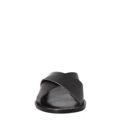 Incanto Women's Sandals In Ancient Roman Style In Black Leather -Shoes Store sandali incanto da donna in pelle 50285nero 3