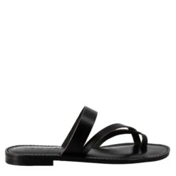 Shoes Store -Shoes Store sandali nebula da donna stile romano in pelle 50008nero 1