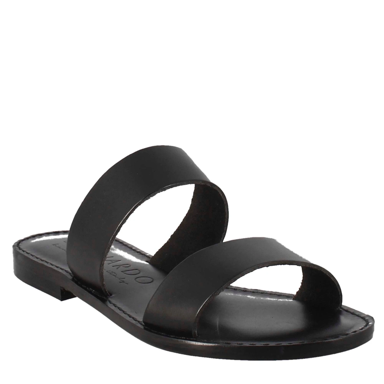 Nirvana Women's Sandals In Ancient Roman Style In Black Leather 3 Nirvana Women's Sandals In Ancient Roman Style In Black Leather