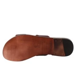 Ancient Roman Style Nirvana Women's Sandals In Brown Leather -Shoes Store sandali nirvana da donna stile romano in pelle marrone 50266marrone 6