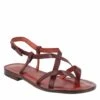 Solace Sandals For Women Ancient Roman Style In Brown Leather -Shoes Store sandali solace da donna stile romano antico in pelle 2