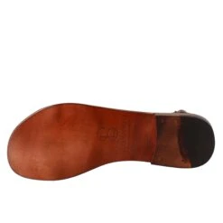 Solace Sandals For Women Ancient Roman Style In Brown Leather -Shoes Store sandali solace da donna stile romano antico in pelle 6