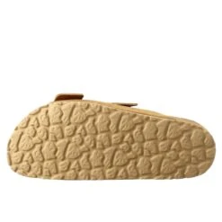 Woman's Double Buckle Sandal In Brown Suede -Shoes Store sandalo doppia fibbia da donna 5951marrone 6