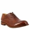 Men's Elegant Vintage Brown Oxford Shoe In Leather 1 Men's Elegant Vintage Brown Oxford Shoe In Leather -Shoes Store scarpa francesina vintage elegante da uomo in pelle 36526marrone 2