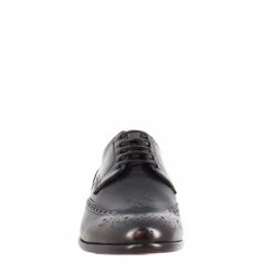 Handmade Brogues Shoes For Men In Black Leather -Shoes Store scarpe broghe da uomo fatte a mano in pelle nero 10651E23 3