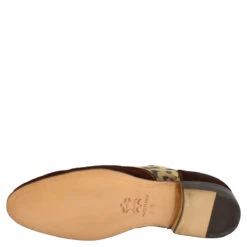 Handmade Women's Oxford Shoes In Leopard Patterned Dark Brown Pony Skin -Shoes Store scarpe francesine da donna fatte a mano in pelle di cavallino testa di moro fantasia leopardo 1e1f4031 dfae 4b1e 9995 68b745e4165b