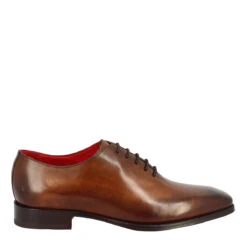 Shoes Store -Shoes Store scarpe wholecut da uomo artigianali punta squadrata in pelle di vitello delav C3 A8 brandy