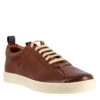 Elegant Men's Brown And Blue Sneaker In Smooth Leather -Shoes Store sneaker marrone 20da 20uomo in pelle 11323marrone 2