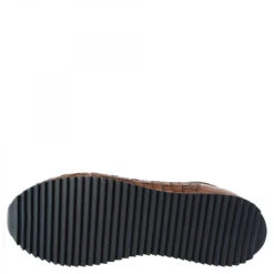 Men's Casual Sneakers Handmade In Brandy Woven Leather -Shoes Store sneakers casual da uomo fatte a mano in pelle di vitello intrecciata brandy 22ef71db acd7 4741 9360 fa5a31b866a1